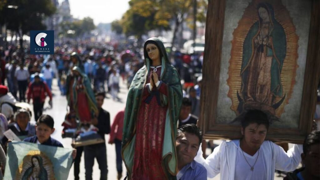 Sale la peregrinación de Toluca a la Basílica de Guadalupe