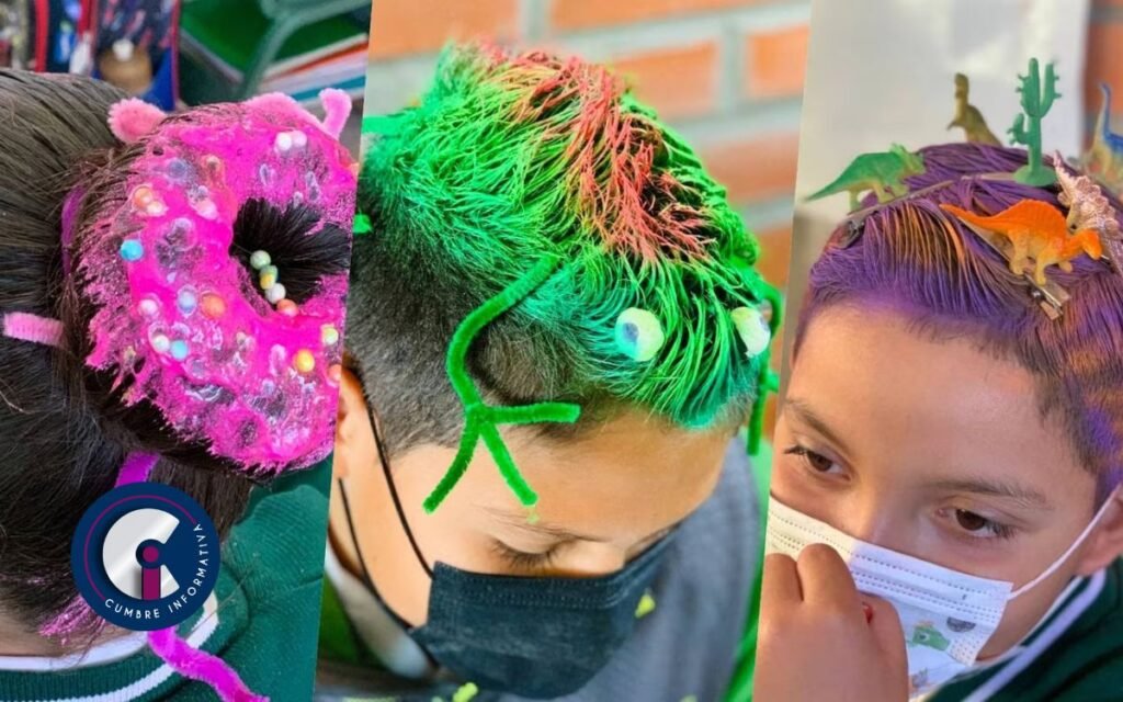 Peinados locos para celebrar el día del niño