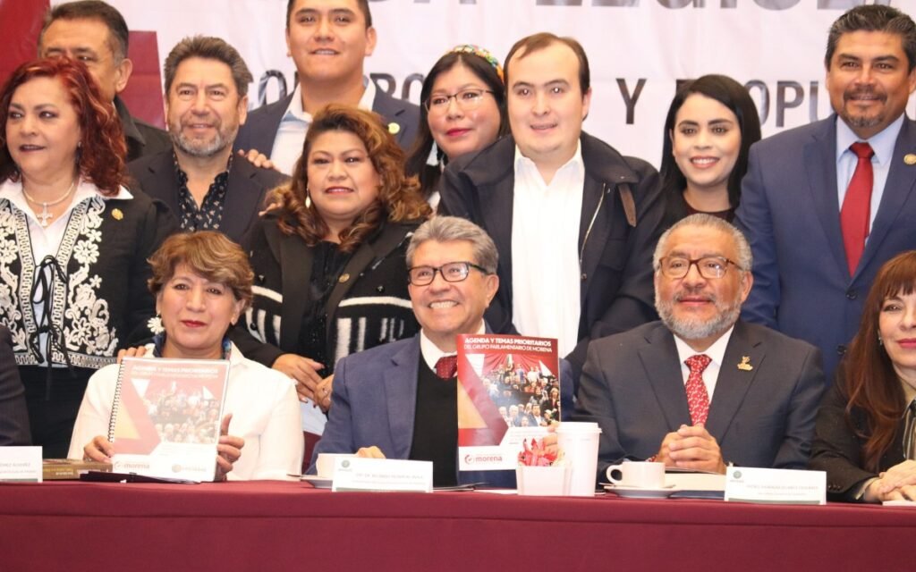 Agenda Legislativa: Delfina Gómez lidera reunión con Diputados de Morena