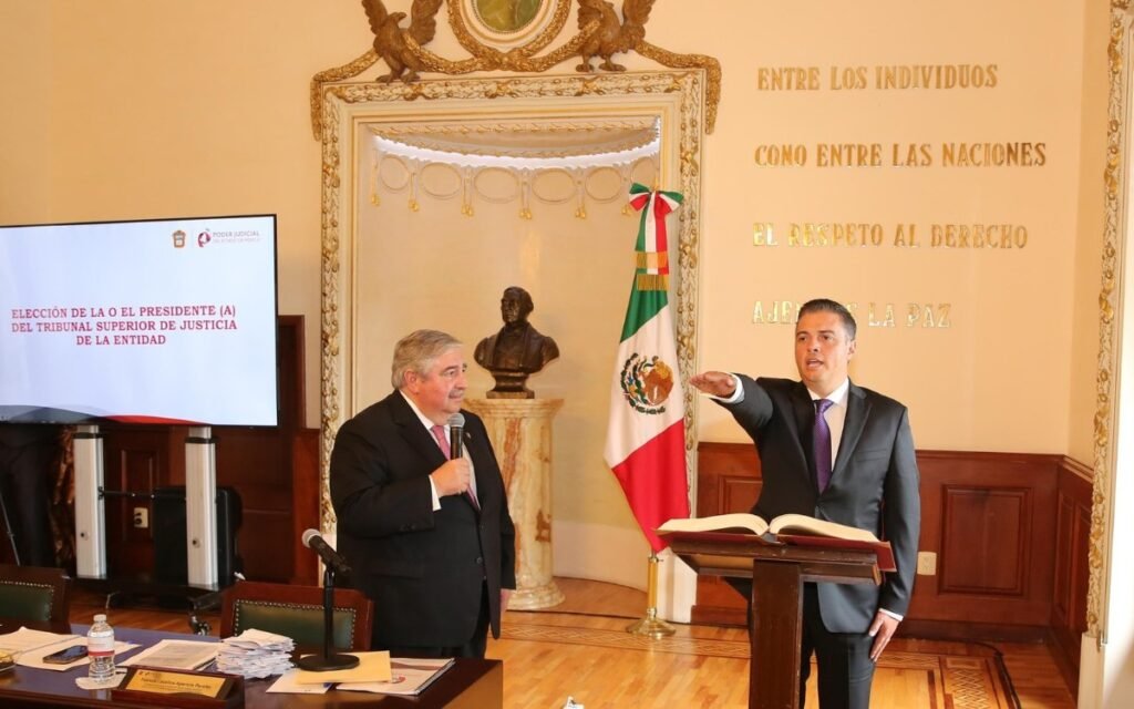 Fernando Díaz es el nuevo Presidente Interino del Poder Judicial del Estado de México