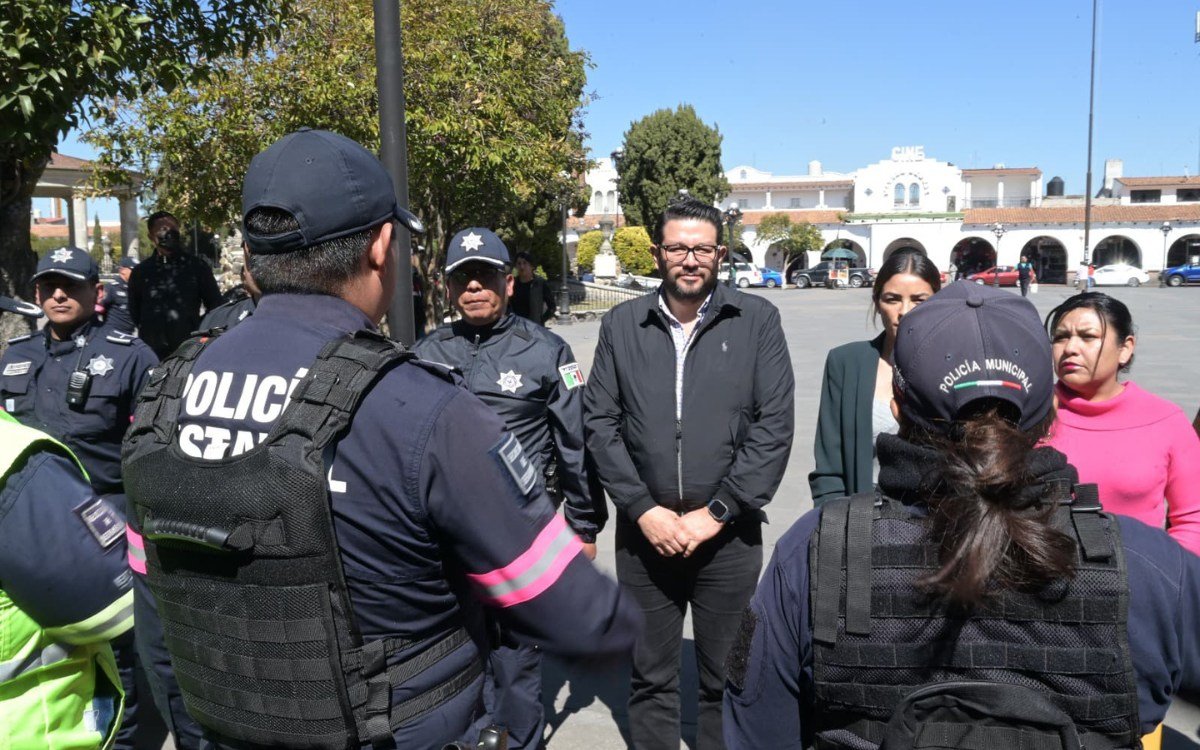 Operativo Violeta: Adolfo Solís lidera acciones contra la violencia de género en Almoloya de Juárez