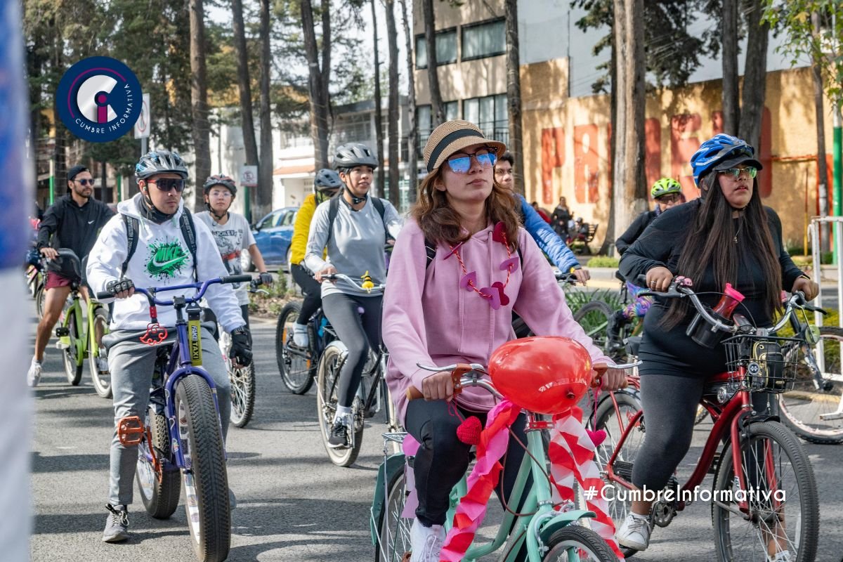 BiciAmor y Corre con Amor llenan de energía y alegría las calles de Toluca