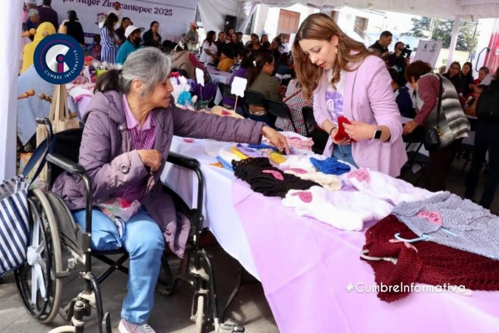 Expo Mujer Zinacantepec 2025 impulsa el emprendimiento y bienestar femenino