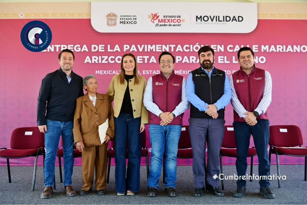 Inauguran pavimentación de la calle Mariano Arrizcobeta en Mexicaltzingo