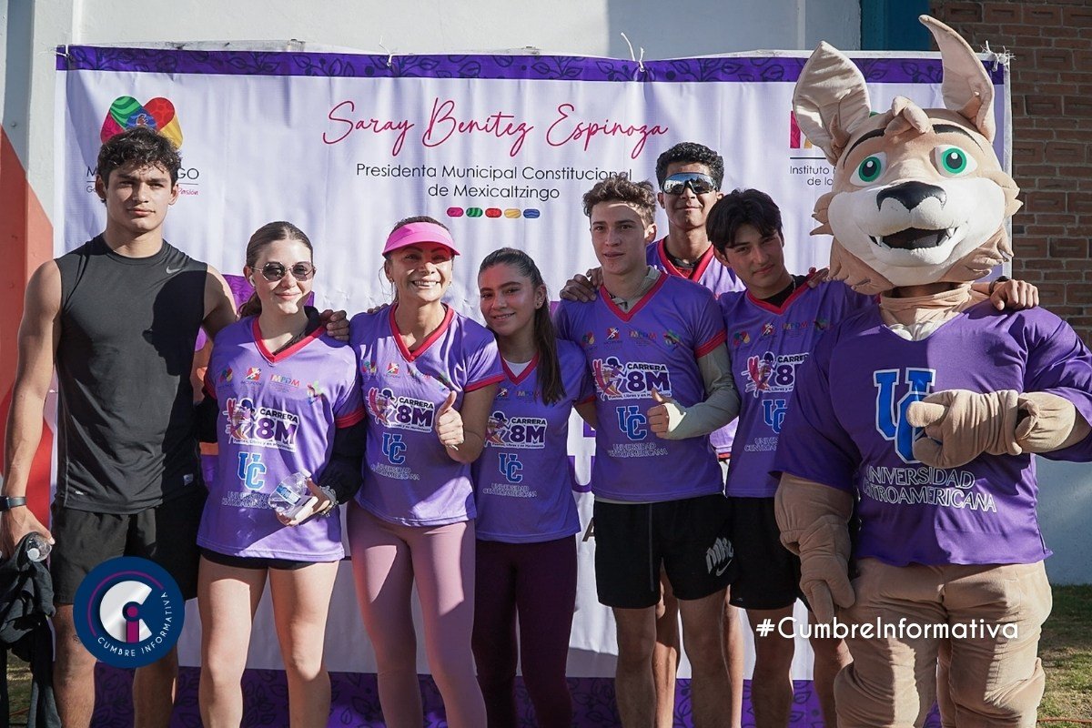 Mexicaltzingo realiza con éxito la Carrera 8M en honor a las mujeres