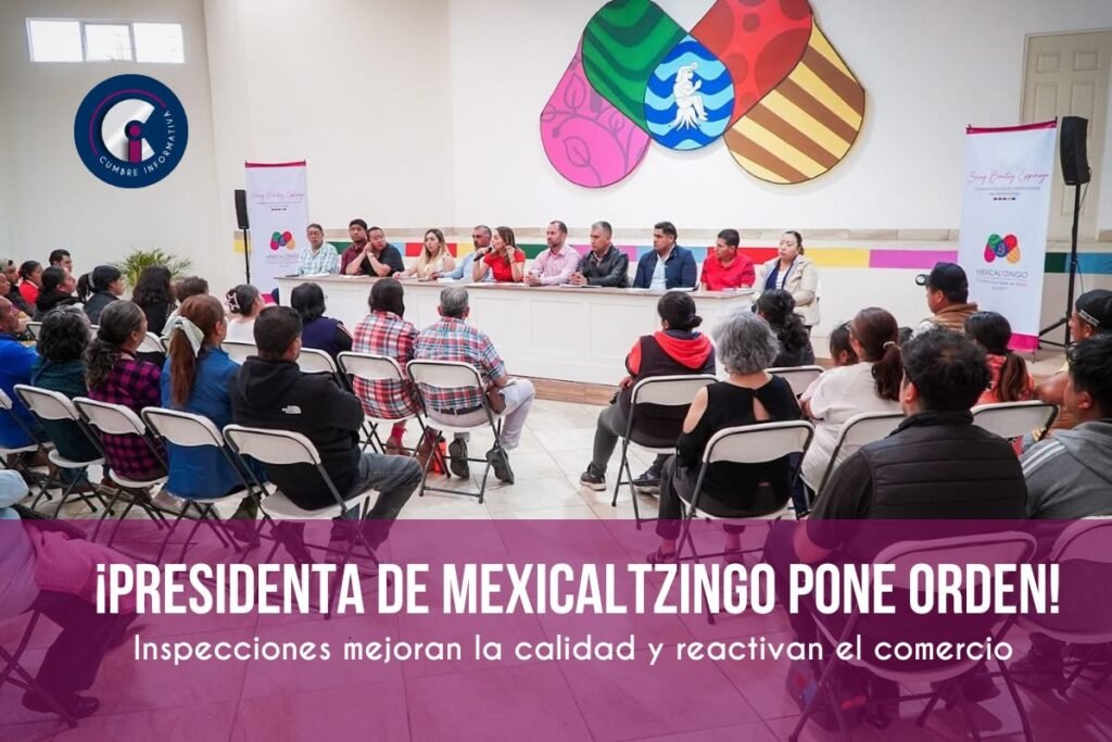 Presidenta de Mexicaltzingo pone orden; Inspecciones mejoran la calidad y reactivan el comercio