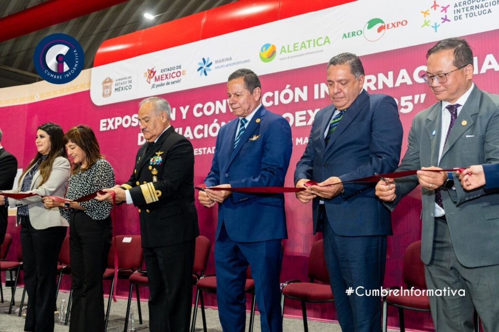 'La Aero Expo 2025 reúne a más de 100 empresas en el Aeropuerto Internacional de Toluca'