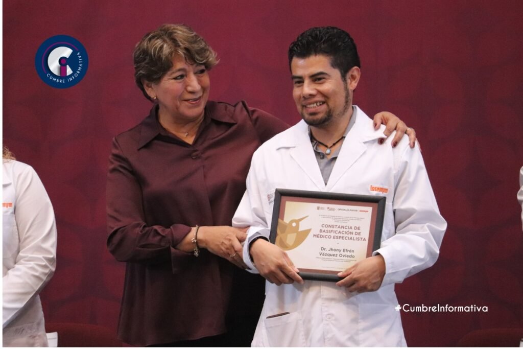 Delfina Gómez entrega 72 nuevas basificaciones médicas y moderniza hospitales de ISSEMYM