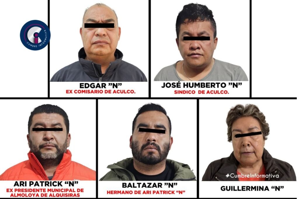 Operación Enjambre Edoméx: detienen a exalcalde, síndicxo y excomisario por extorsión