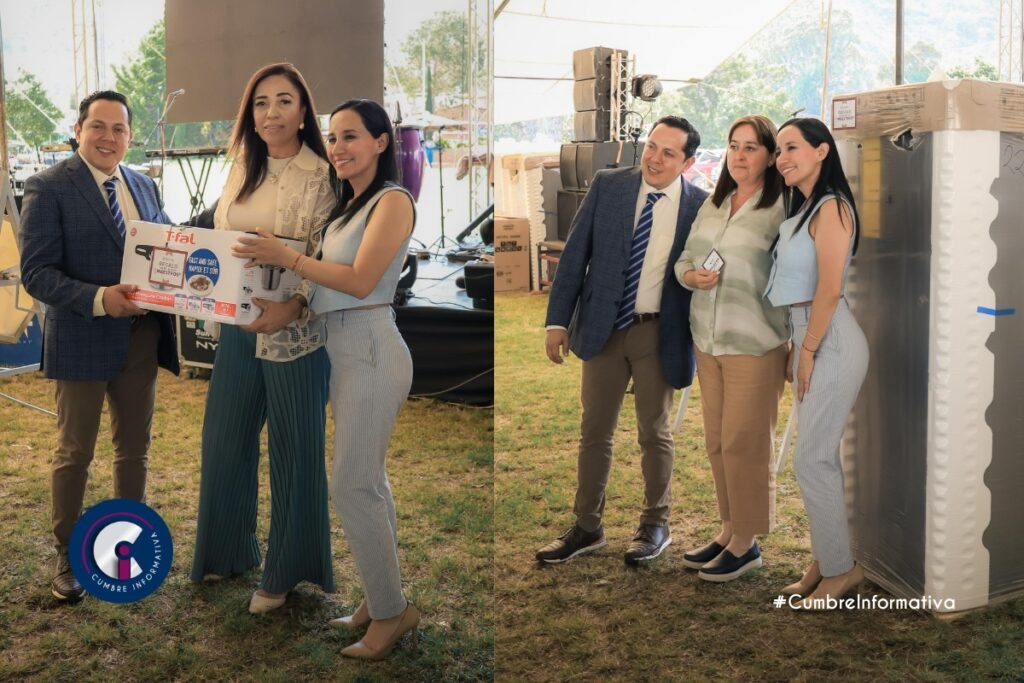 Festeja la Doctora Michelle Núñez Ponce a las maestras y Maestros de Valle de Bravo