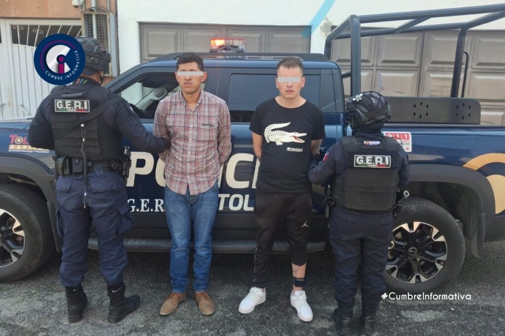 Cinco personas detenidas en Toluca por delitos diversos durante operativos municipales