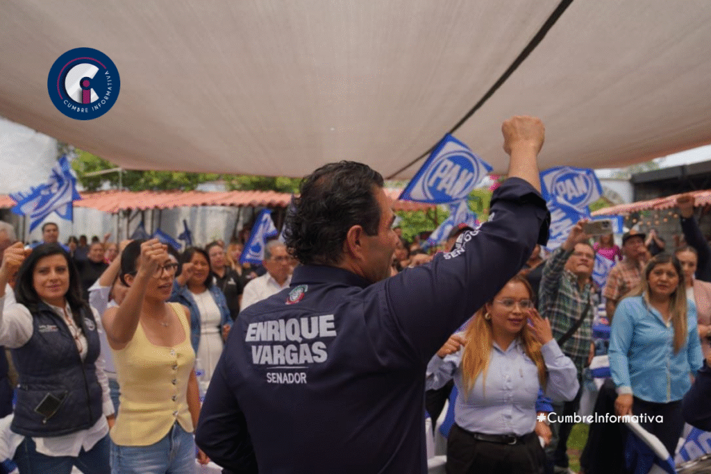 'Enrique Vargas varga a fortalecer al pan'