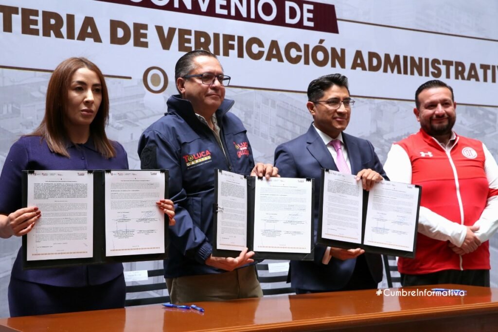 'verificación administrativa en Toluca'