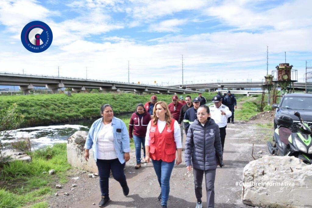 San Mateo Atenco intensifica prevención de inundaciones ante lluvias
