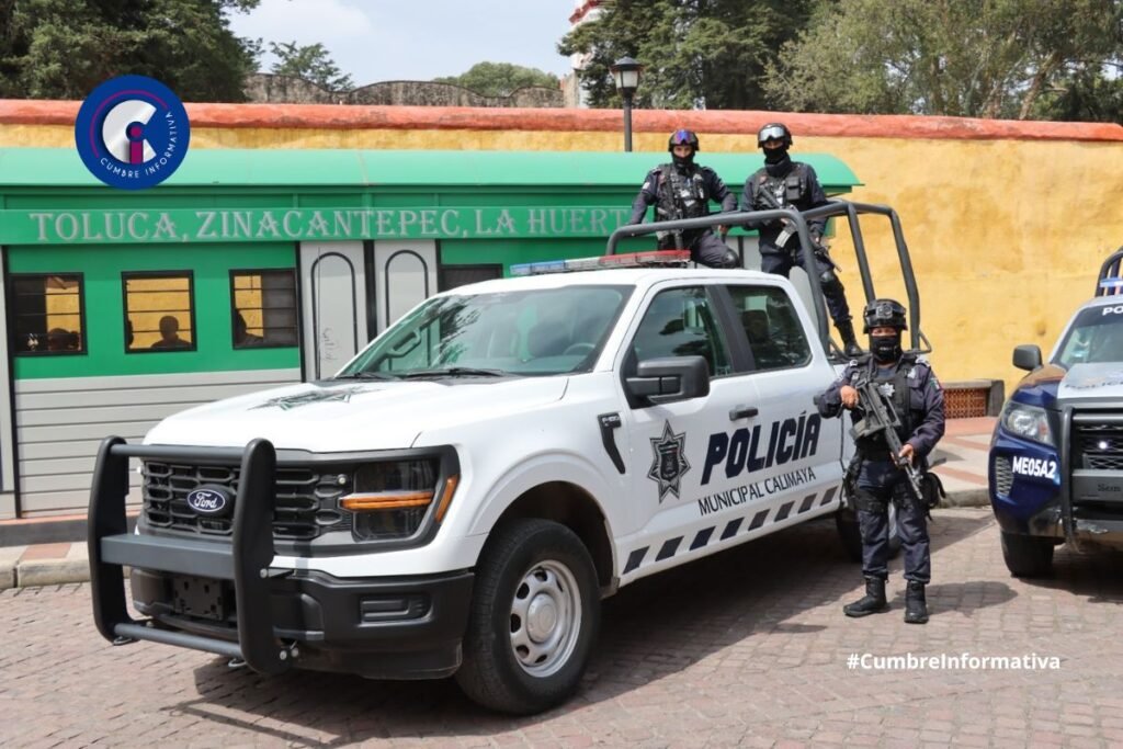 Refuerzan seguridad regional con operativo intermunicipal en el Valle de Toluca