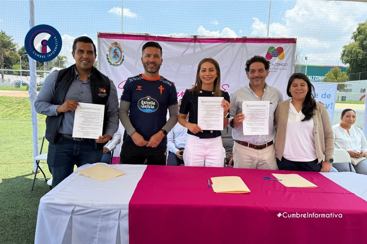 Mexicaltzingo y Celta Academy firman convenio para impulsar el talento deportivo