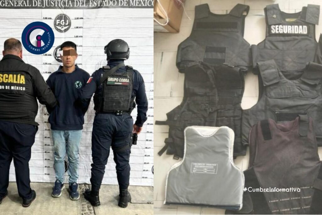 'detienen a hombre armado en Capultitlán'