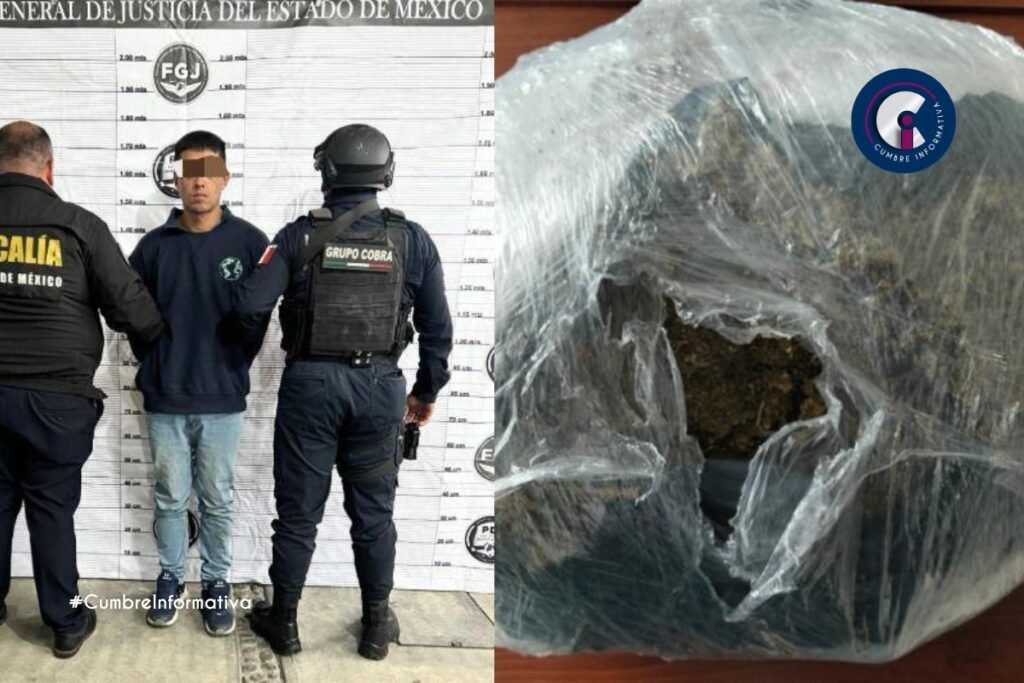 'detienen a hombre armado en Capultitlán'