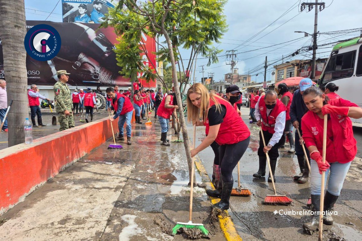 'Inundaciones en San Mateo gobierno refuerza acciones'