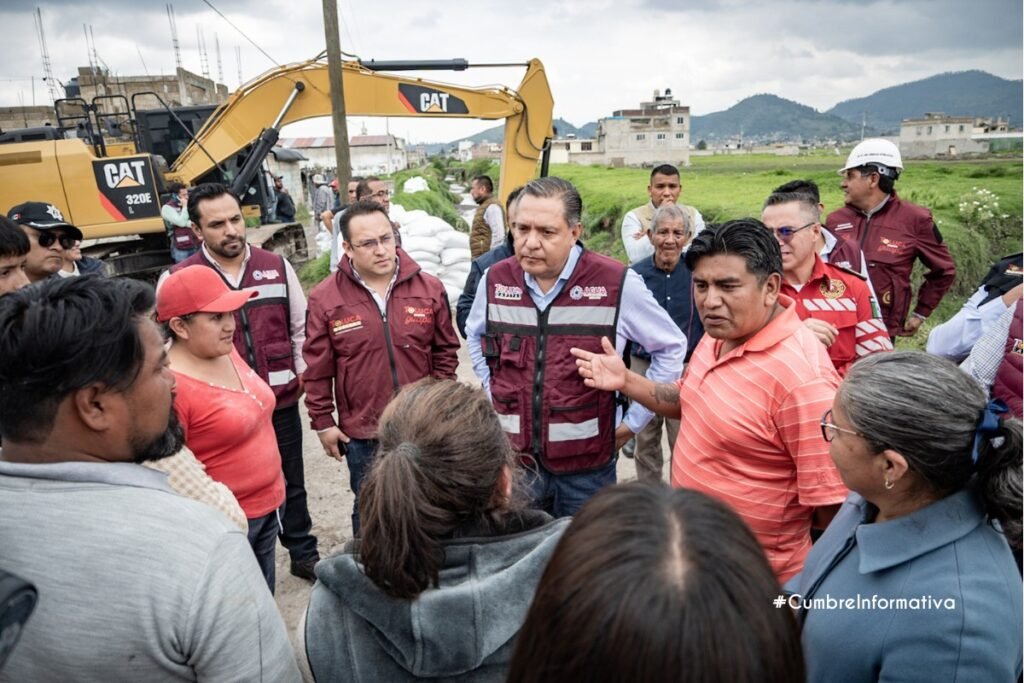 'Toluca actúa tras desbordamiento del ró Verdiguel'