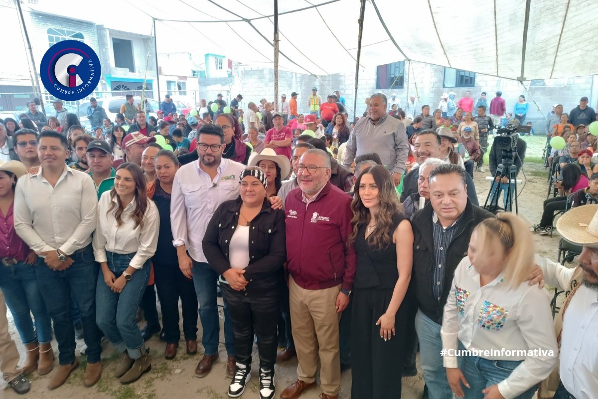 Inicia Adolfo Solís rehabilitación vial en Colinas del Sol, Almoloya