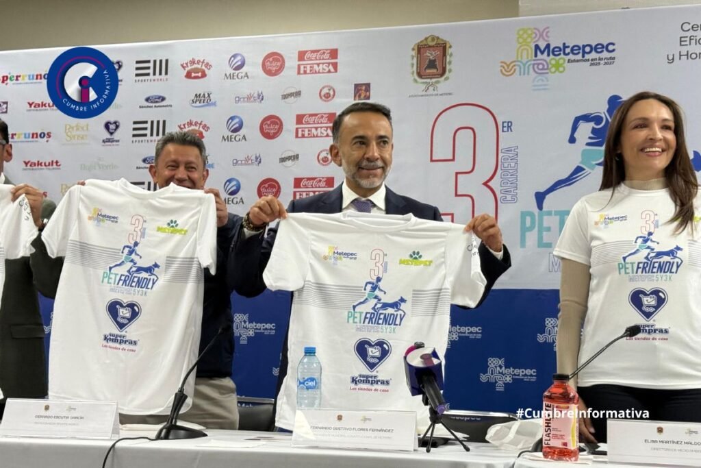 Anuncian la 3ª Carrera Pet Friendly en Metepec: deporte y mascotas en un solo evento