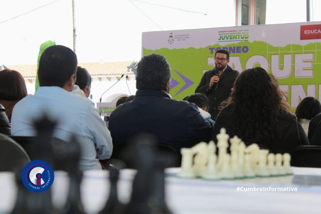 Primer Torneo de Ajedrez "Jaque Juvenil" impulsa el talento estudiantil en Almoloya de Juárez
