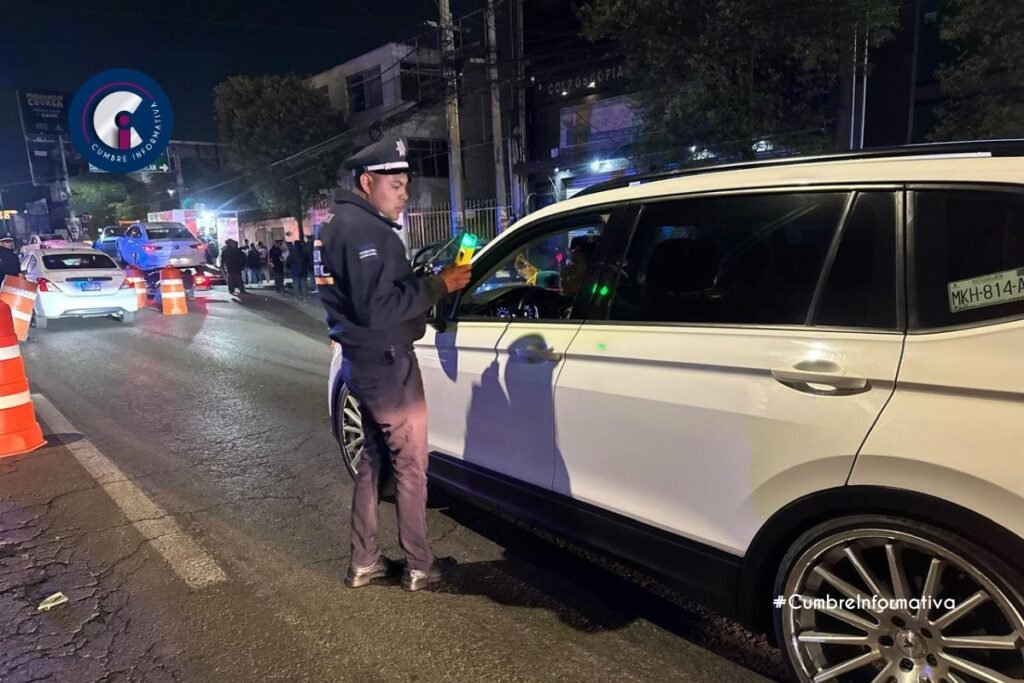 'alcoholímetro en Toluca'