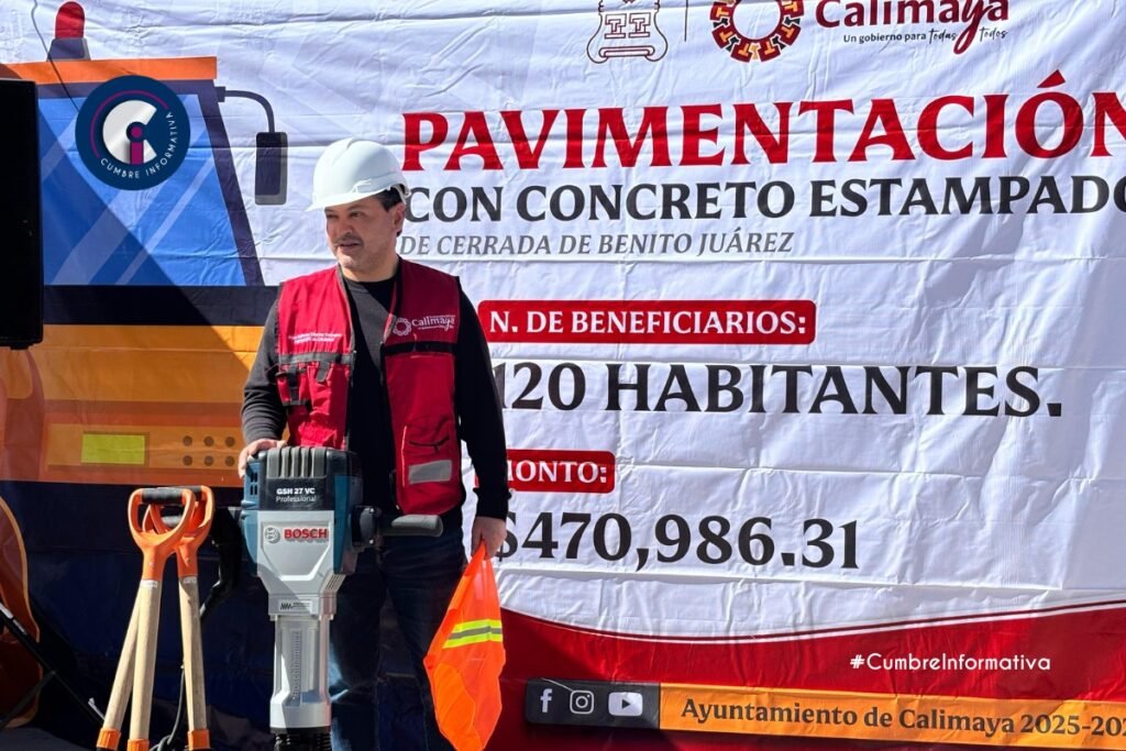 Omar Sánchez cumple compromiso con nuevas vialidades en la cabecera municipal