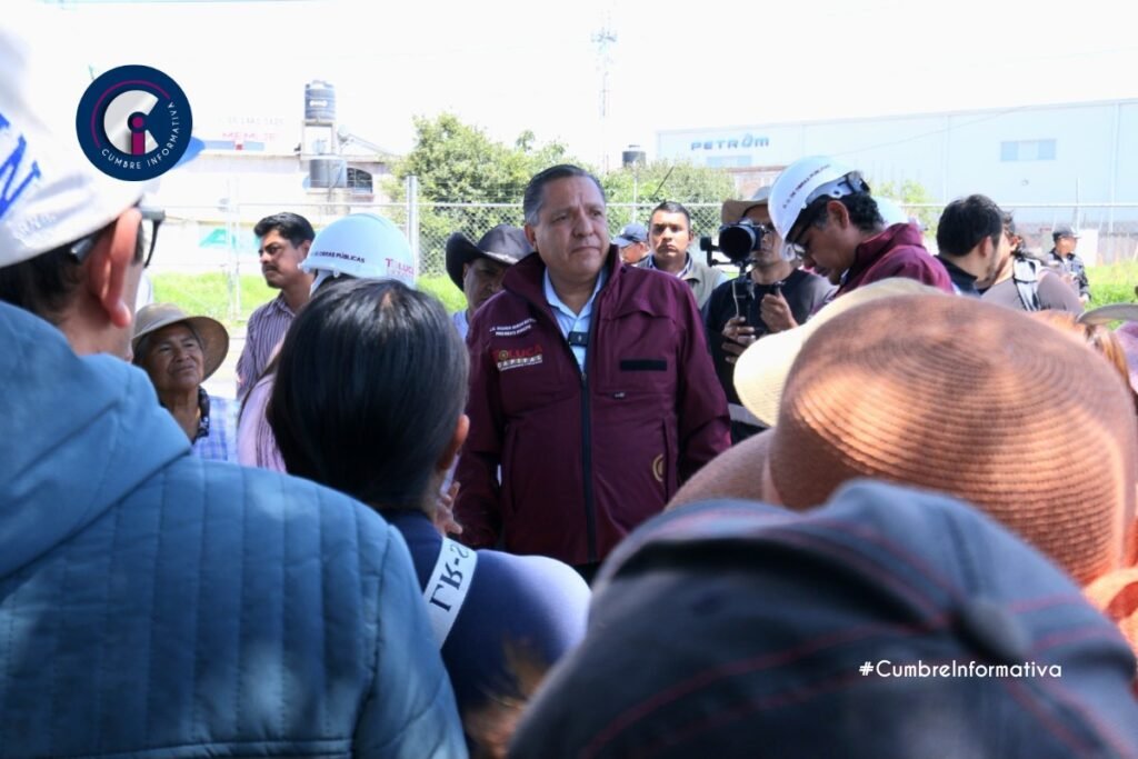 'Ricardo Moreno supervisa obras'