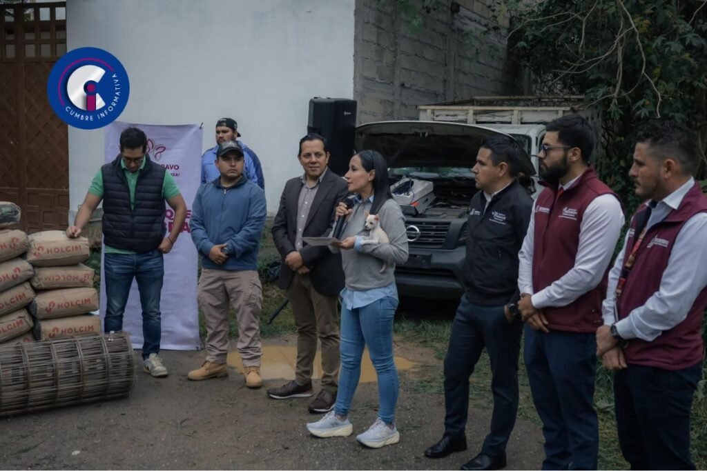 Calle Hondonada se suma al programa Caminos con Bienestar en Valle de Bravo