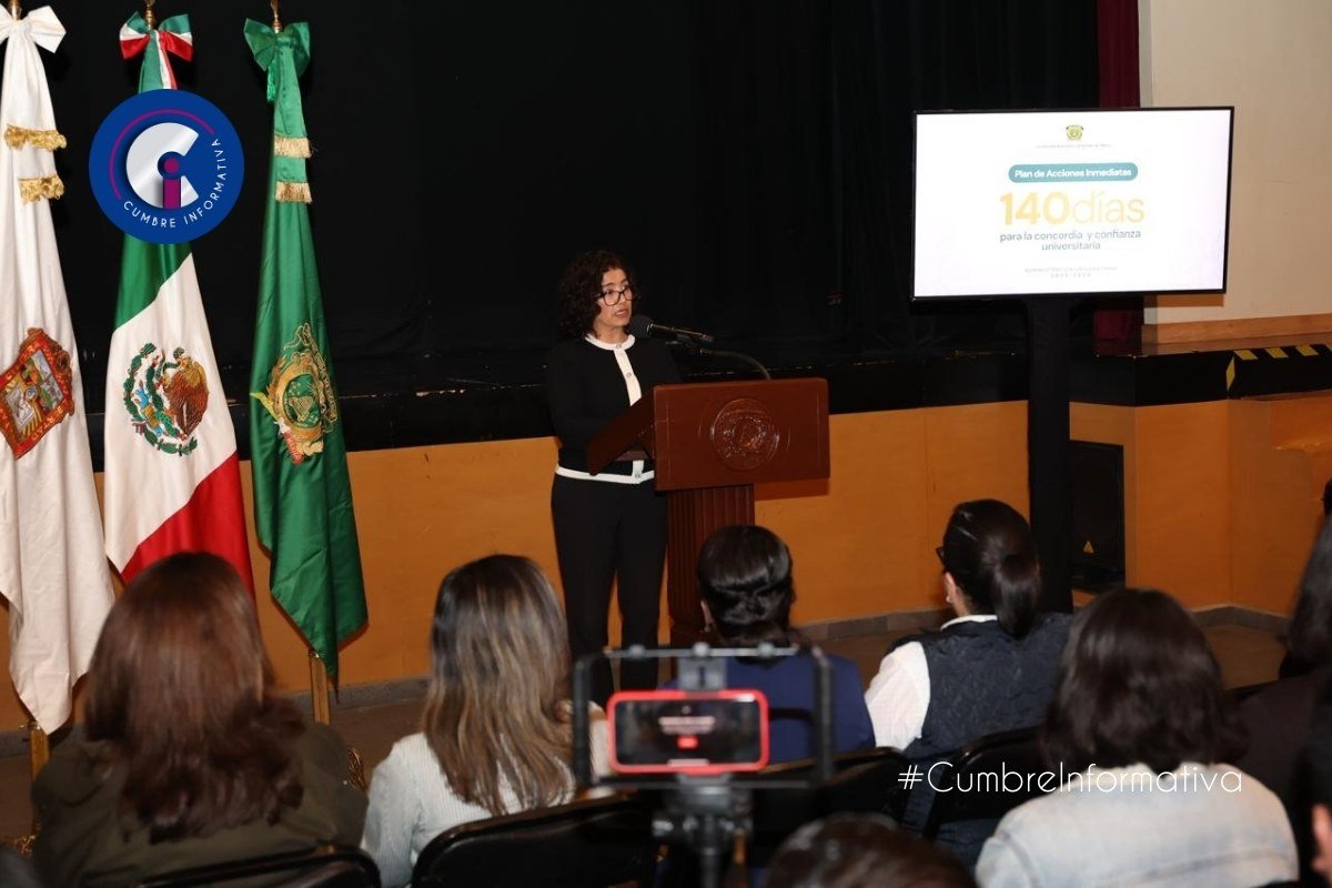 PAI 14: Rectora Paty Zarza presenta Plan para renovar la confianza en la UAEMex