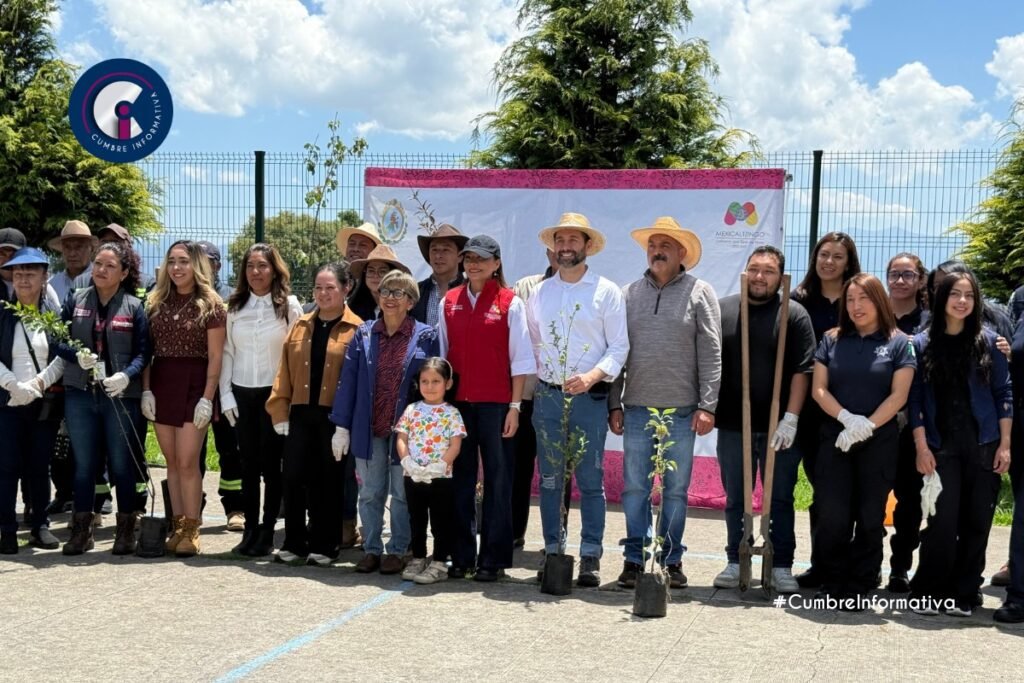 Saray Benítez reafirma su compromiso ambiental con reforestación en Mexicaltzingo