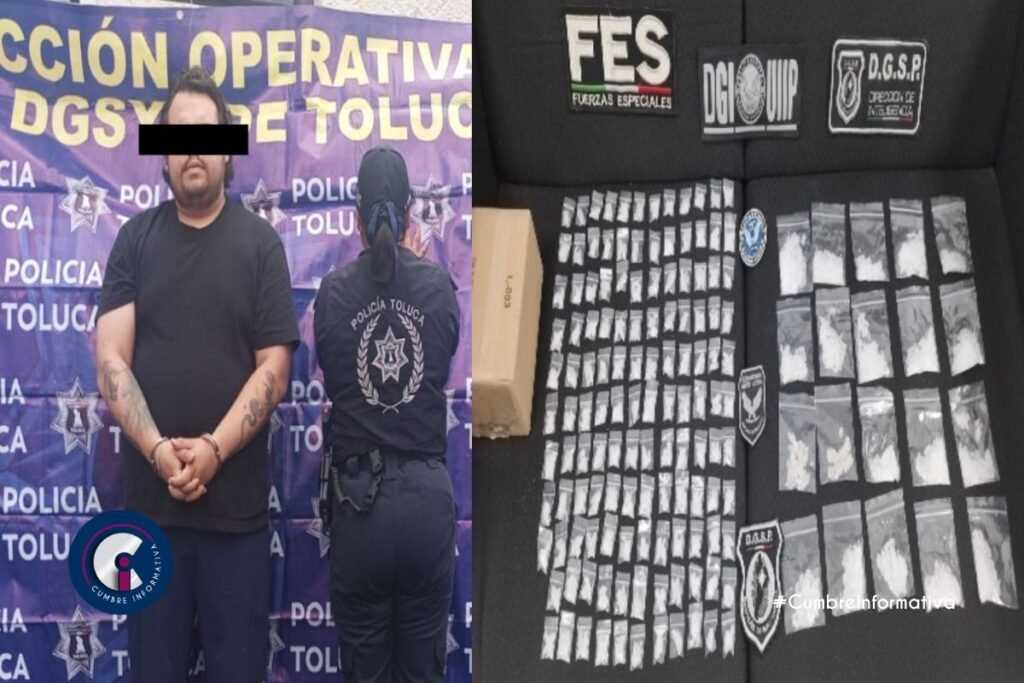 'Toluca refuerza operativos, decomisos y detenciones'