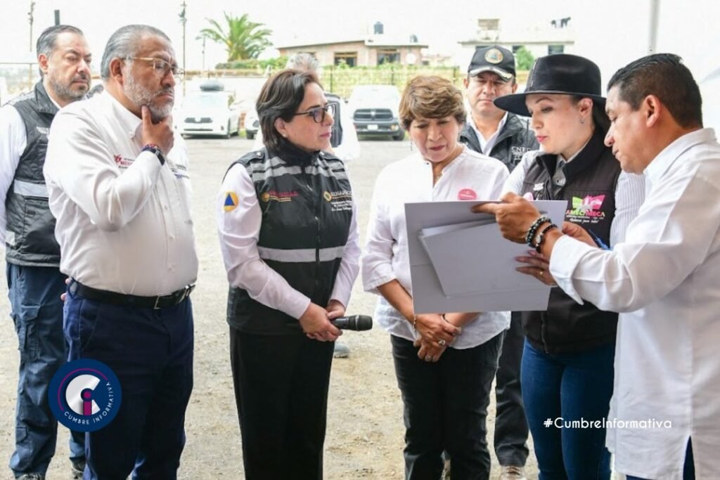 'Delfina Gómez supervisa rutas de evacuación del Popocatépetl'