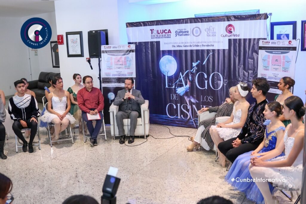 'lago de los cisnes en Toluca'