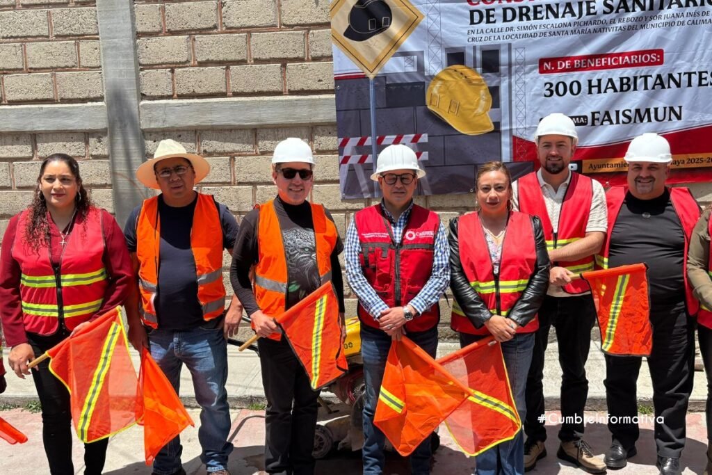 'inician obras de drenaje en Santa María Nativitas'