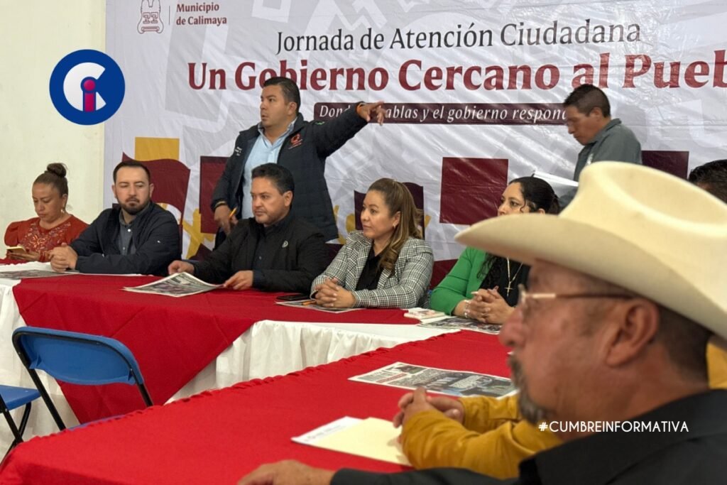 Alcalde de Calimaya escucha y atiende a vecinos en San Lorenzo Cuauhtenco
