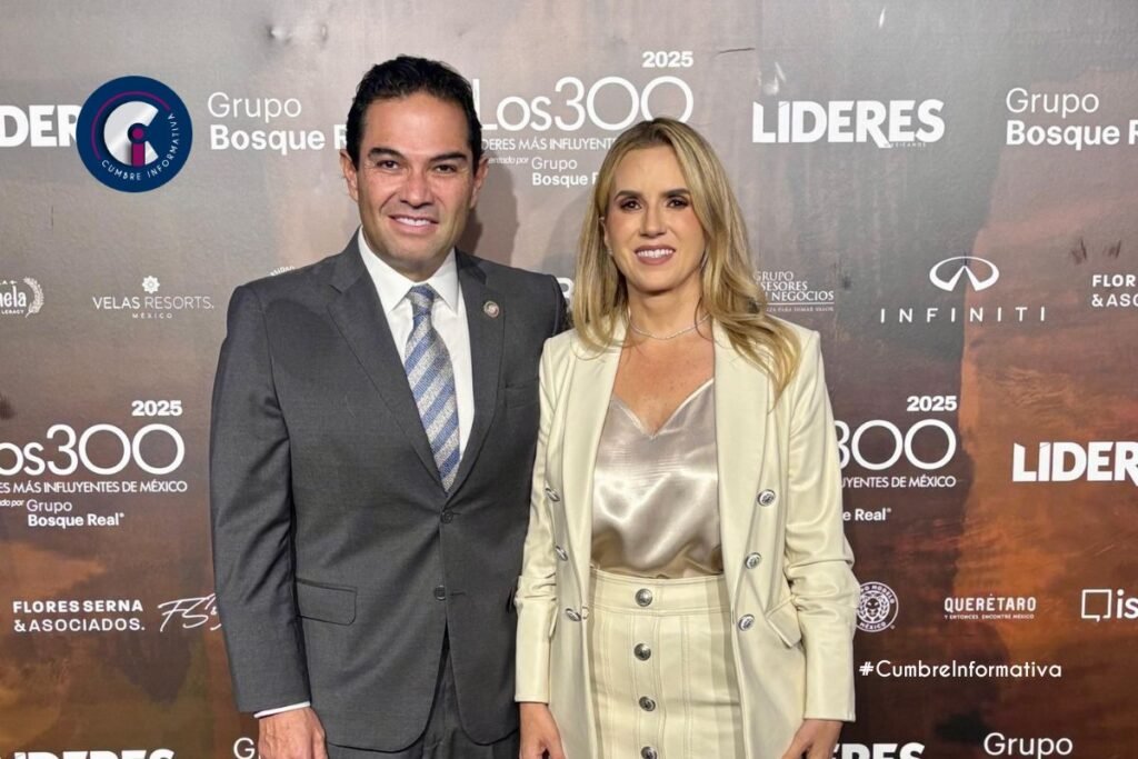 El dúo dinámico de Huixquilucan: Romina Contreras y Enrique Vargas brillan en los 300 líderes 2025
