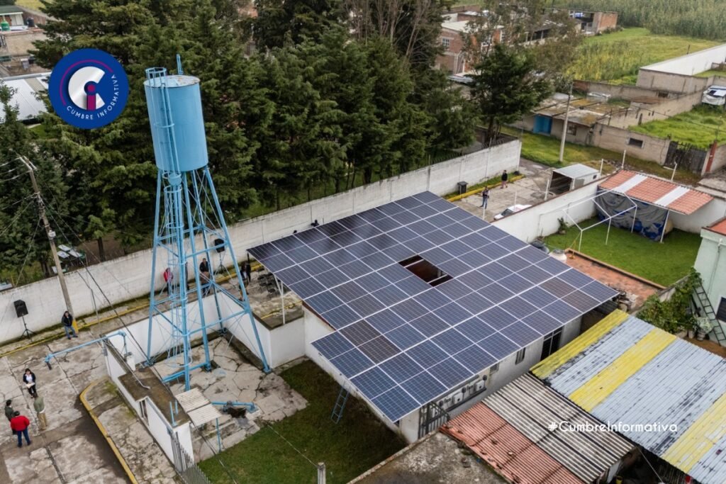 'instalan planta solar en Toluca para garantizar agua'