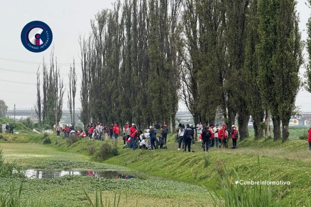 'San Mateo Atenco restringe paso en ribera del río Lerma'