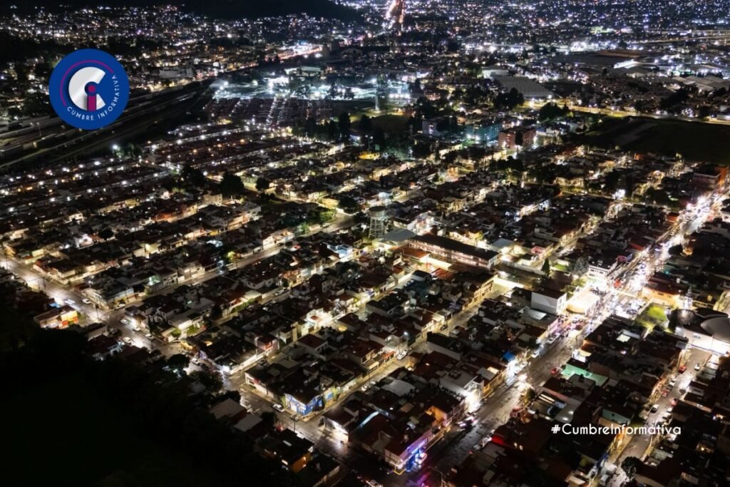 'Toluca se llena de luz con la instalación de luminarias'