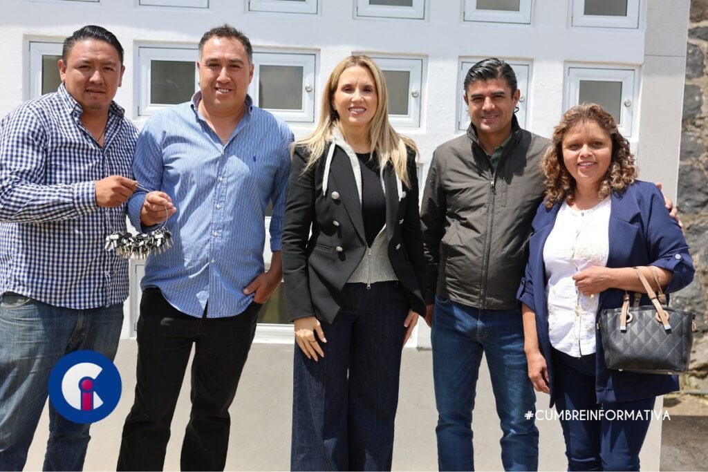 Romina contreras mejora los mejora espacios públicos en Huixquilucan; entrega gimnasio con calistenia