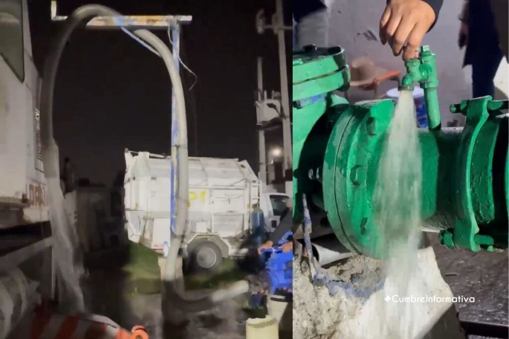 Saray Benítez apaga rumores y asegura agua en Mexicaltzingo tras falla por tormenta