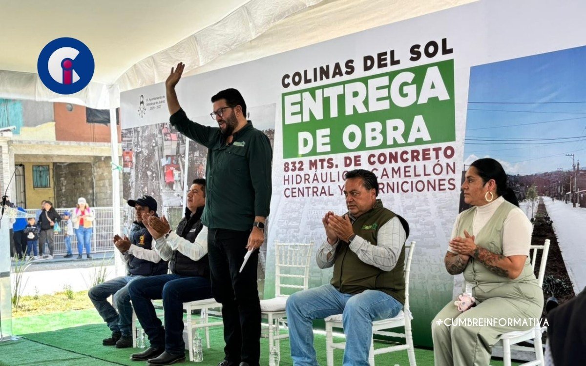 'Adolfo Solís entrega pavimentación en colinas del sol'