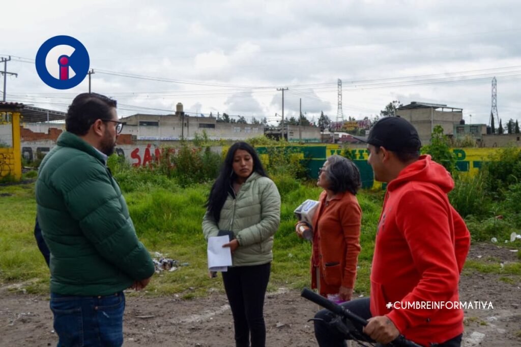 'inician obras en boulevard colibrí en Almoloya de Juárez'