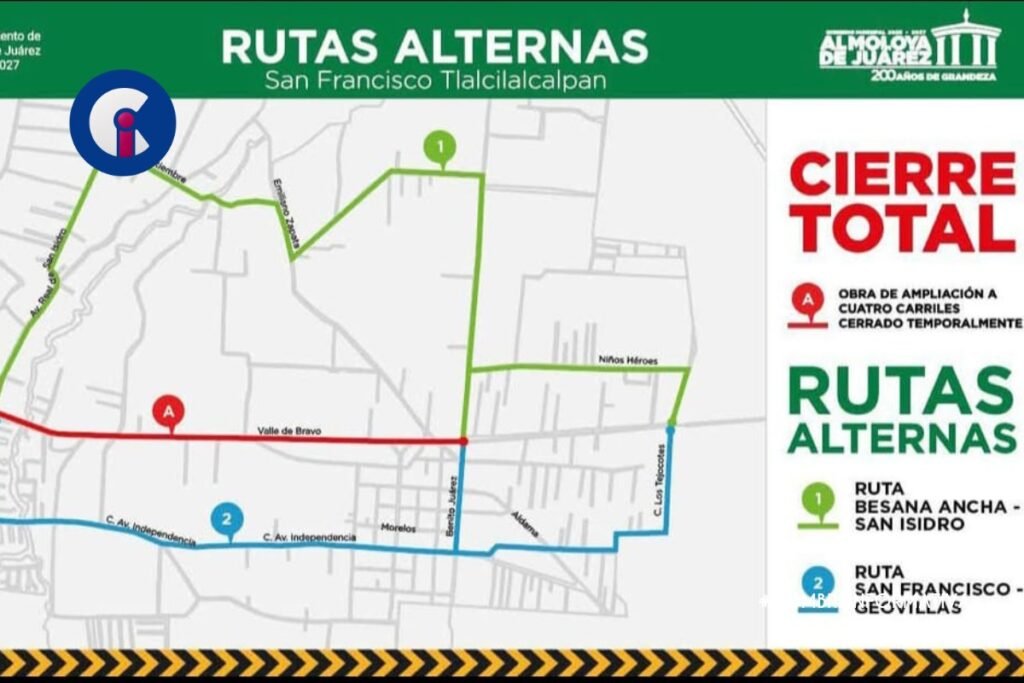 'inician obras en boulevard colibrí en Almoloya de Juárez'