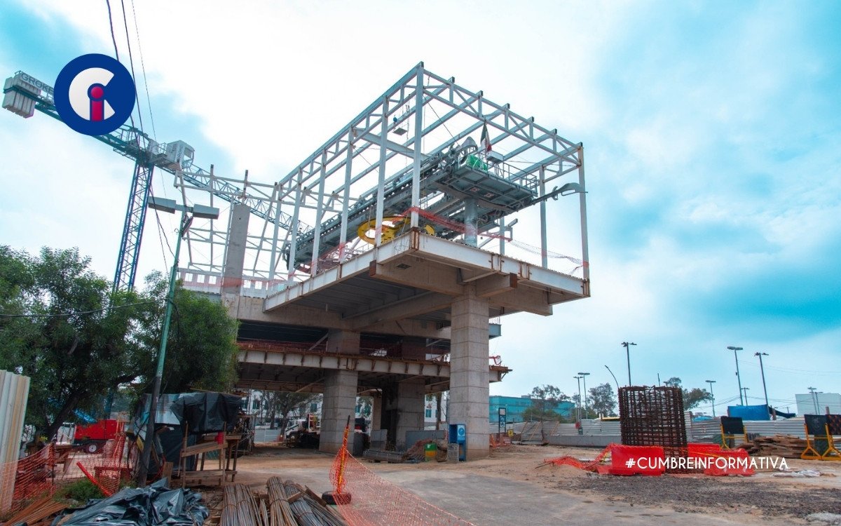 'línea 3 del Mexicable lleva 50 de avance'