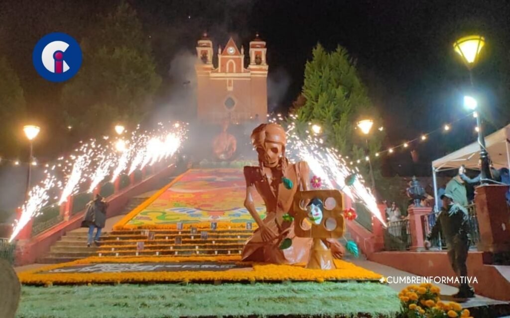 'ofrenda monumental en Metepec'