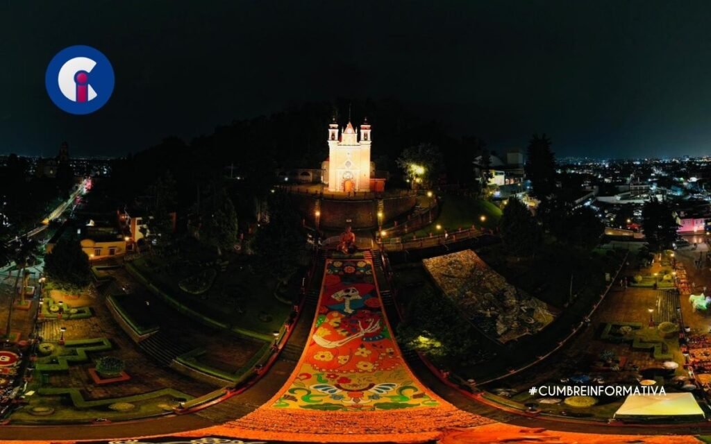 'ofrenda monumental en Metepec'